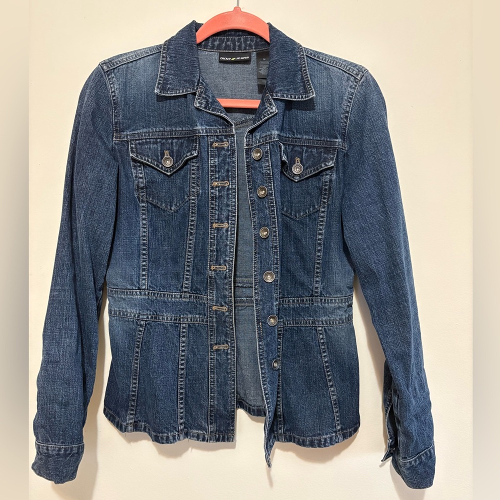 DKNY Dark Blue Jean Jacket